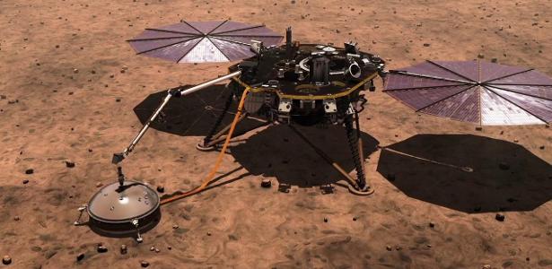 Após registrar ‘martemoto’, sonda InSight se prepara para morrer