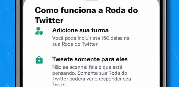 Roda: Twitter libera opção para compartilhar com grupos de até 150 pessoas – 04/05/2022