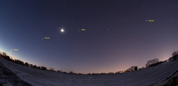 Cinco planetas aparecerão alinhados no céu nesta sexta; veja como observar – 02/06/2022