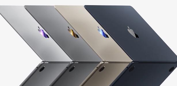 MacBook Air ganha novas cores e câmera estilo de celular; conheça