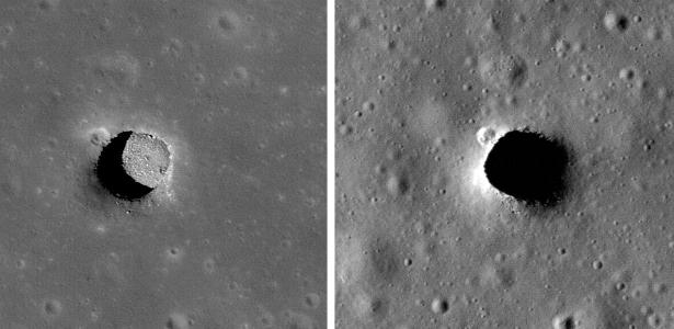 Nasa encontra poços lunares com temperaturas ideais para seres humanos