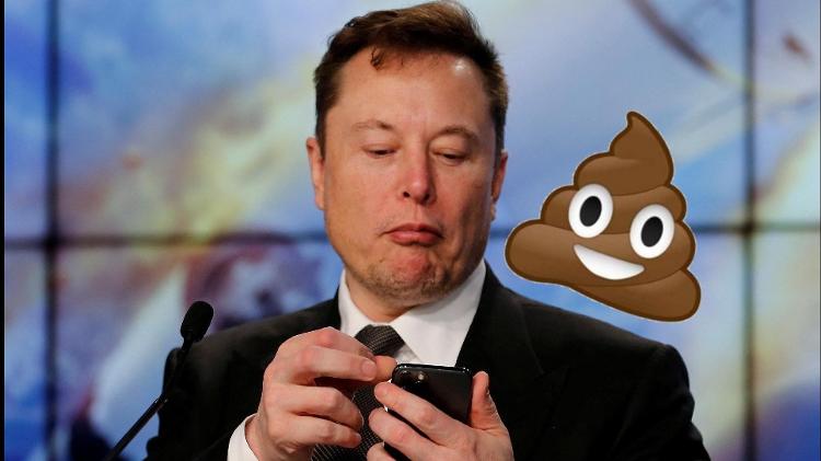 Tuíte com emoji de cocô vai parar na ação do Twitter contra Elon Musk