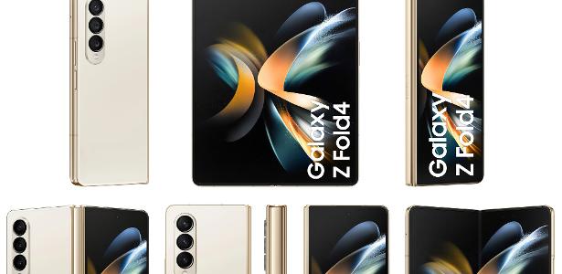 Vazou! Confira imagens do Galaxy Z Fold 4, novo celular da Samsung