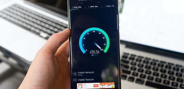 Como medir a velocidade do sinal 5G do seu celular. Mudou mesmo?