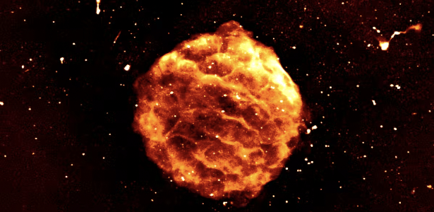 Supercomputador recria imagem impressionante da morte de uma supernova