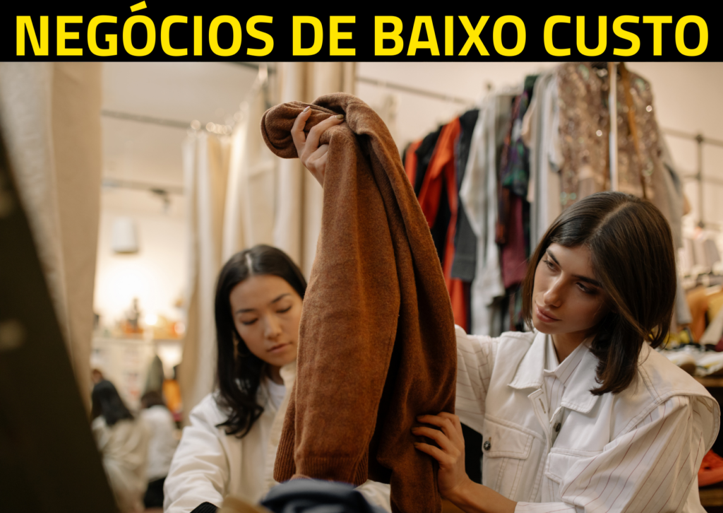 ideias de negócios de baixo custo