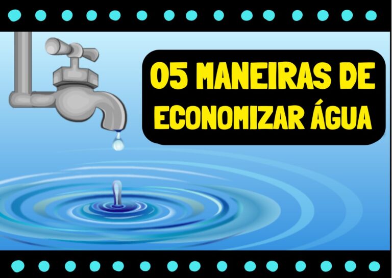 05 maneiras de economizar água em 2022