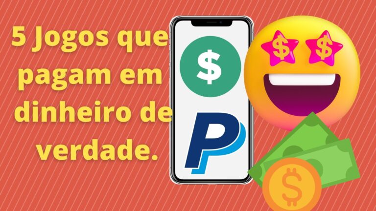5 Jogos que pagam em dinheiro de verdade.