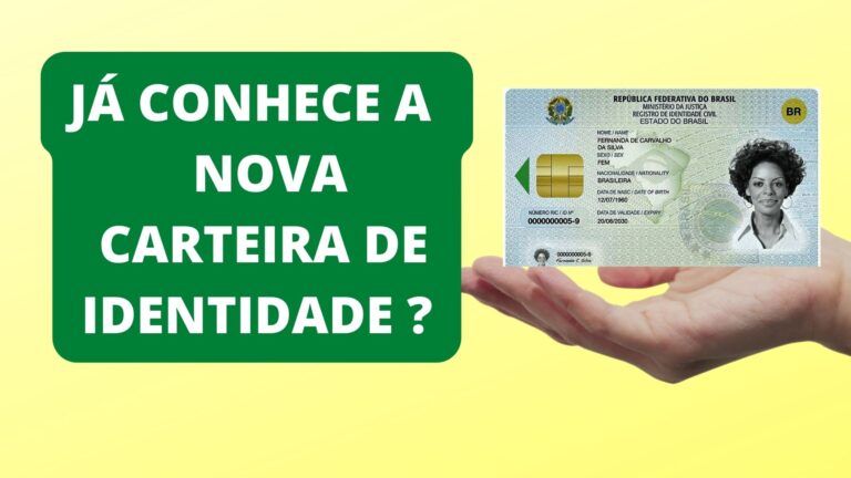 Já conhece a nova carteira de identidade?