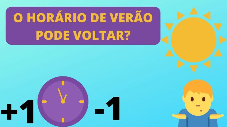 O horário de verão pode voltar?