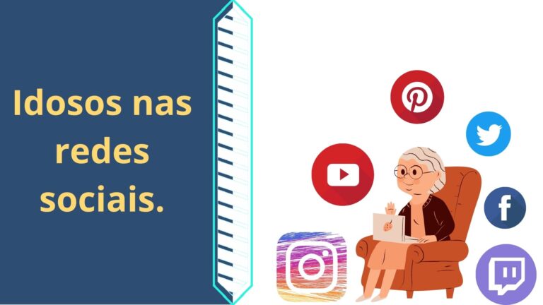 Idosos nas redes sociais.