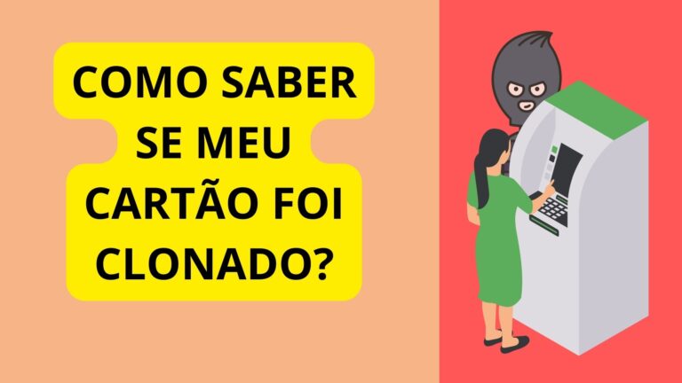 Como saber se meu cartão foi clonado?