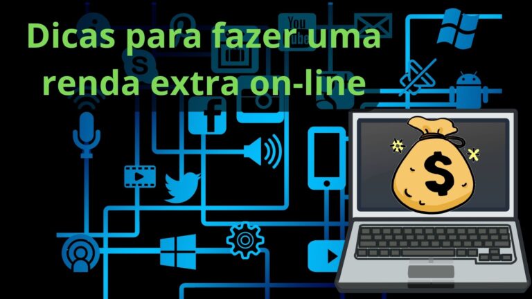 Dicas para fazer uma renda extra on-line